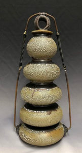 Stacked - ©Tony Borchardt - Ceramic/Metal - $350