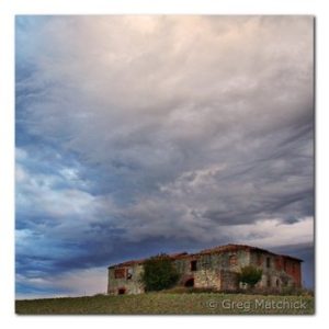 Greg Matchick - Morning Sky and Abandoned Farm - Photograph