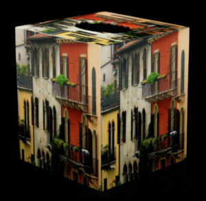 Barb Matchick - Tissue Box - Row of Houses