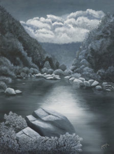 Richland Creek, AR - ©Garry McMichael - Acrylic - 24 x 16 - $500