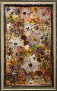 Let Your Dreams Blossom - ©Amy Willcut - Mixed Media Botanicals - 33.25 x 21.25 - $490