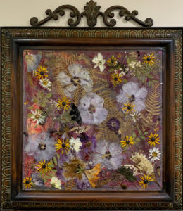 Where Flowers Bloom So Does Hope - ©Amy Willcut - Mixed Media Botanicals - 32 x 28 - $640