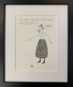 #147 - Reward Ahah - ©Mary Engelbreit - 12 x 10 inches - $700