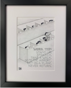 #151 - Work Trip - ©Mary Engelbreit - 12 x 9.75 inches - $700