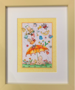 # 129 - Baby Shower - ©Mary Engelbreit - 12 X 10 - $975