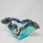 Watercolor Sculpture - ©JulieGittemeier - Resin - 6½x13 - $85
