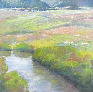 Valley View - ©Michele Wells - Pastel - $375