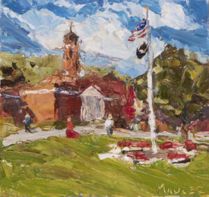 Americana - ©Jodie Maurer - Oil x 10 x 10 in - $400