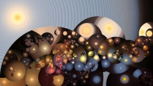 Celestial Mechanics - ©Matt Bryan - dye sublimated aluminum - 36 x 20.25 inches - $1500