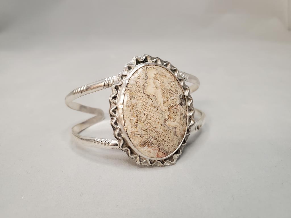 Crazy Lace - Adrienne Williams - silversmithing - $295 - 2022