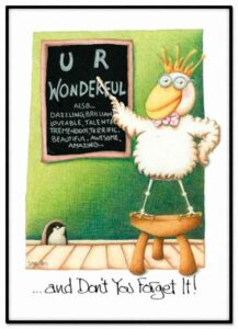 U R Wonderful  - ©Susan Reis - Framed Giclee - 5 x 7 - $19