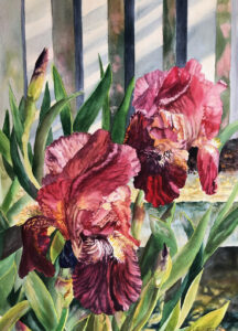 Garden Spot - Linda Wilmes - watercolor - 20 x 26 inches - $600