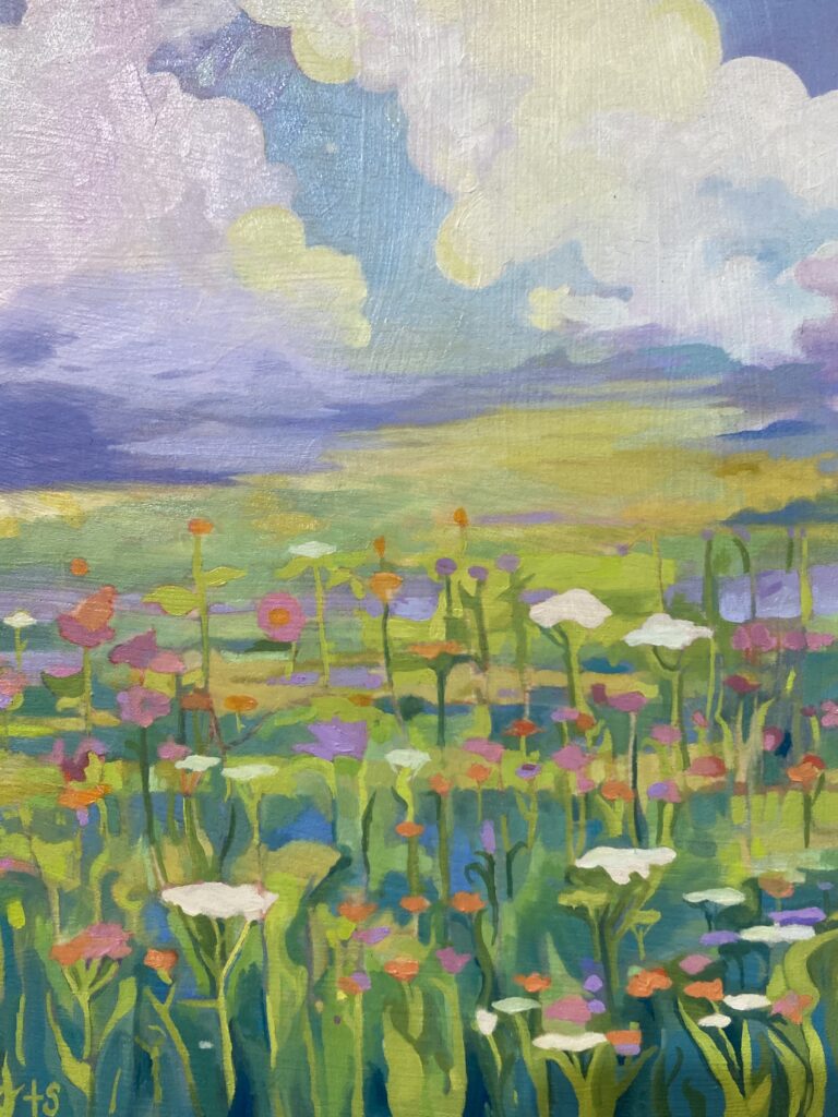 Lavender Haze - ©Terri Shay - Oil Terri Shay