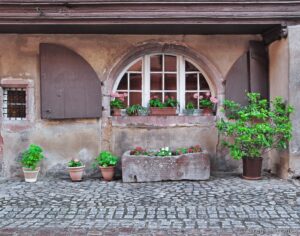 Home in Kaysersberg - ©Greg Matchick - Framed Photograph - 20 x 16 inches - $135