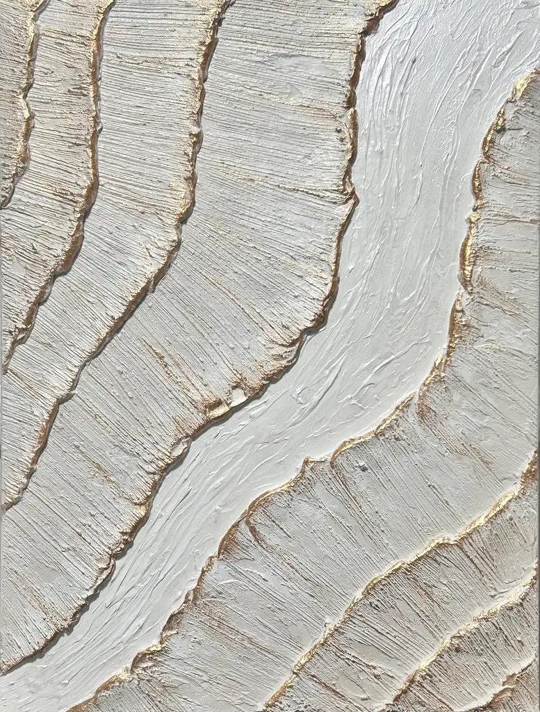 Coral Flow - © Elena Rybak - Mixed Media on Canvas - 24X18 inches - $500