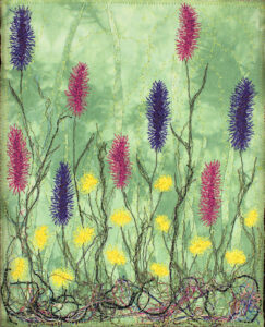 Flowers - Fiber - ©Liz Davidson - 8x10 - $125