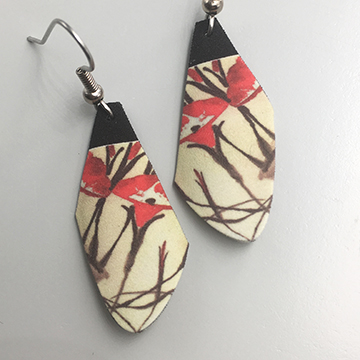 HoneyDrops_Global18_004 - -¬BeeandBee Studio - Polymer - 2 inch drop - $22