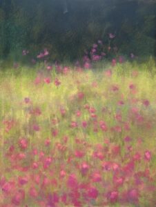 Summer Field - ©︎MichelleSpencer -Pastel - 9x12 - $400.00