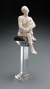 Looking For Clarity-©Lisa Hilton-Clay Slip Oxide Glaze Glass-20.75_x5_x7.5_-$67