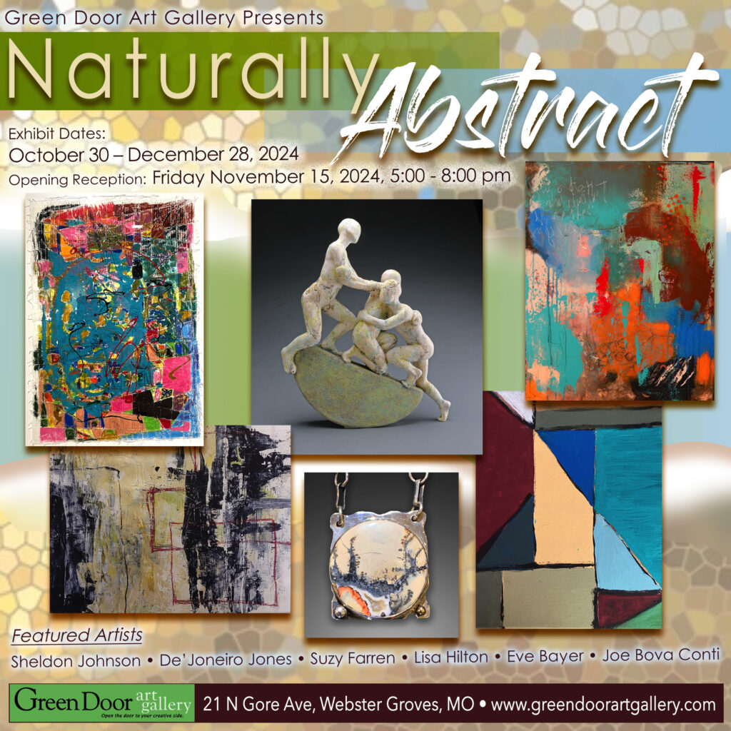 Reception for Naturally Abstract art exhibit