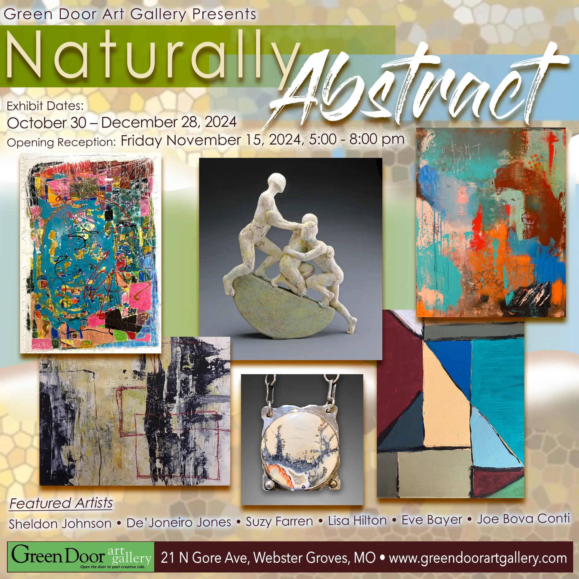 Naturally Abstract art exhibit