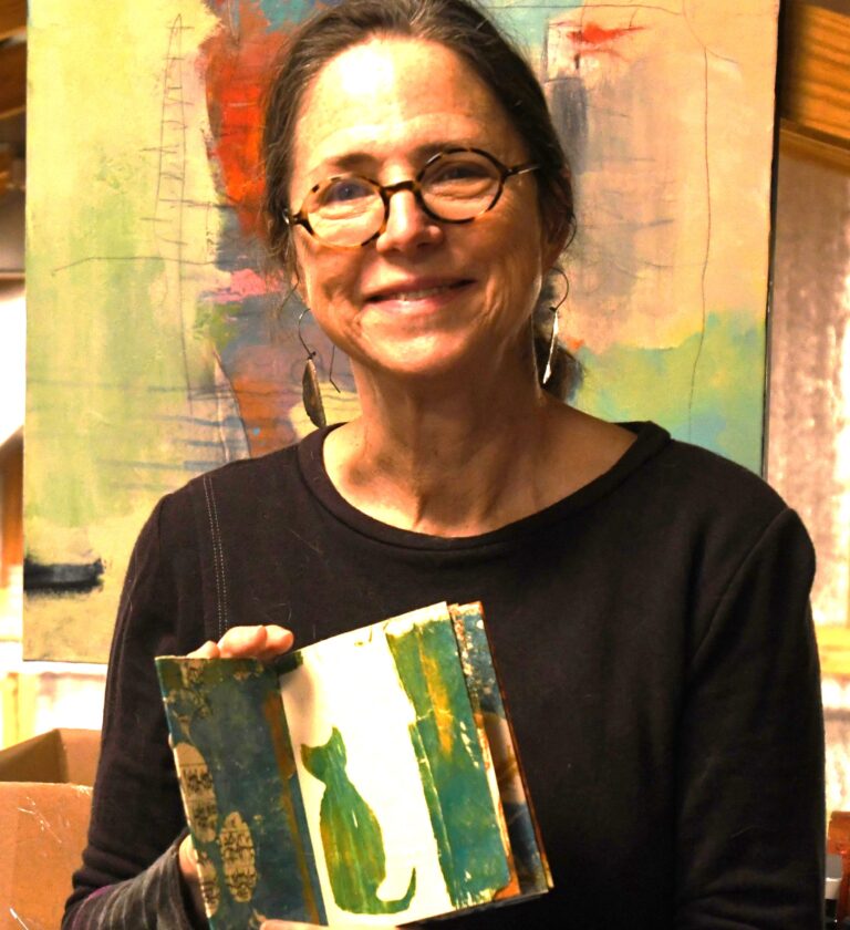 Suzy Farren in Her Studio