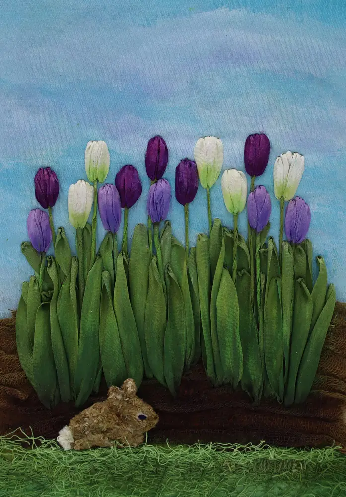 Tulips and the Bunny web
