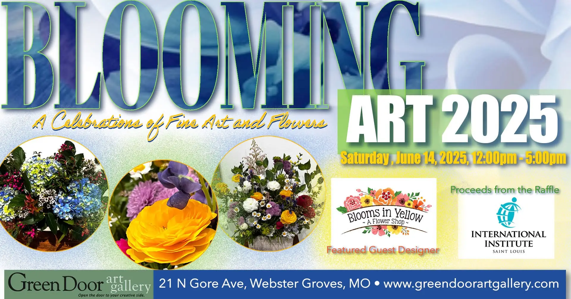 Blooming Art Exhibit and Raffle