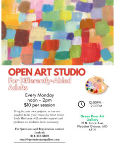 Differently-Abled Adult Open Studio