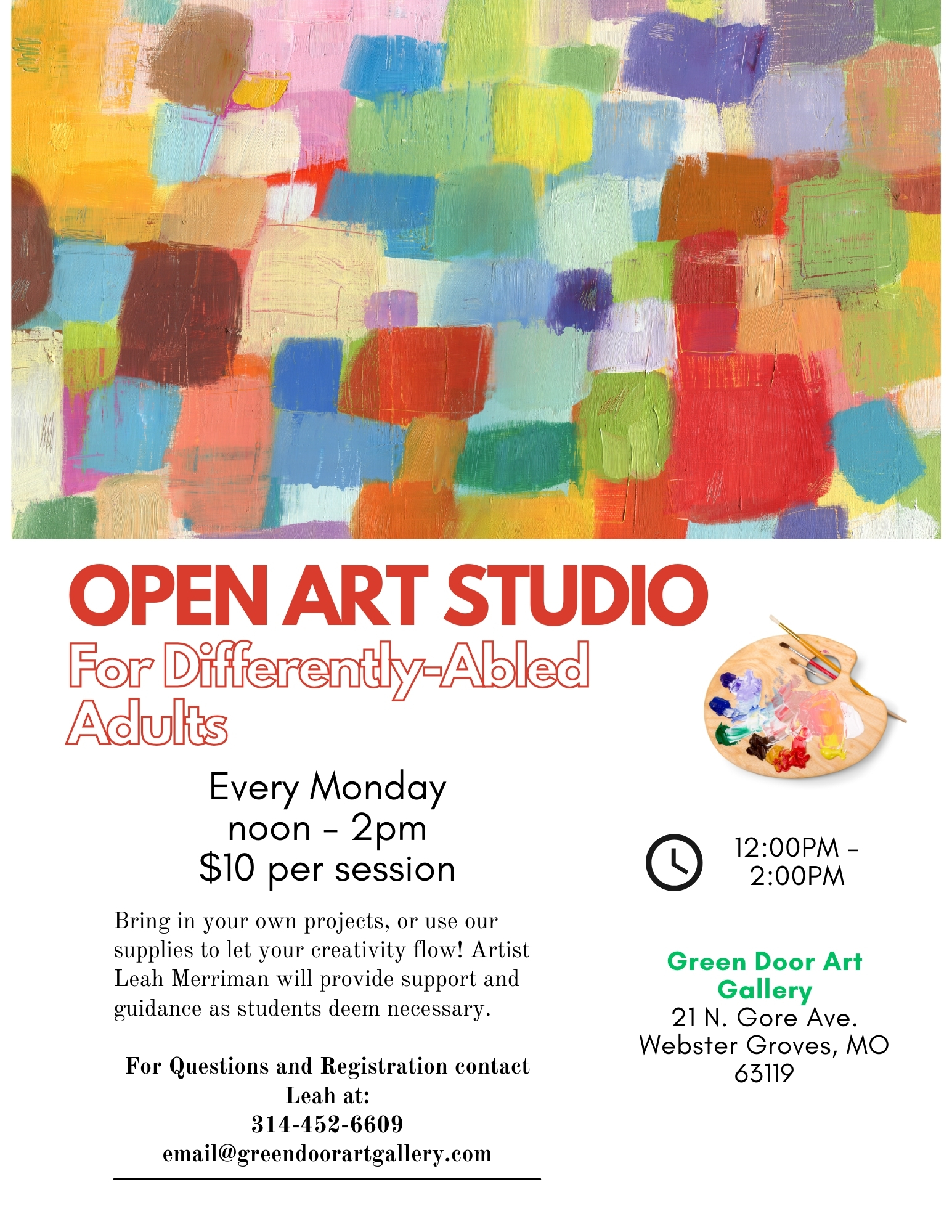 Open Art Studio for Differently-Abled Adults
