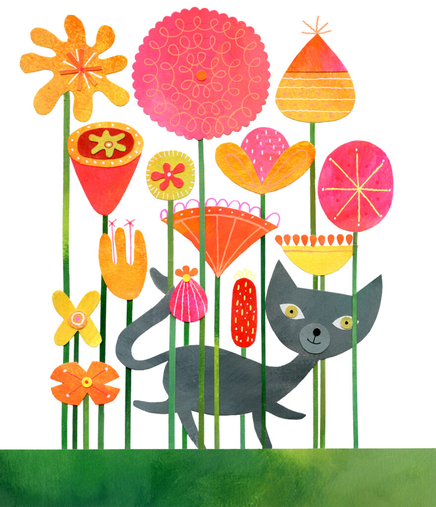 LSolovic Art Tip Toe Kitty