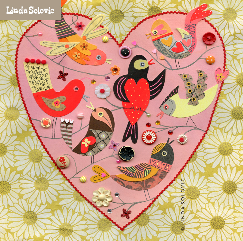 LSolovic Show Piece Bird Friends