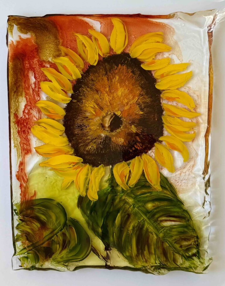 Giant sunflower - Nela Navarrine 20_x16_