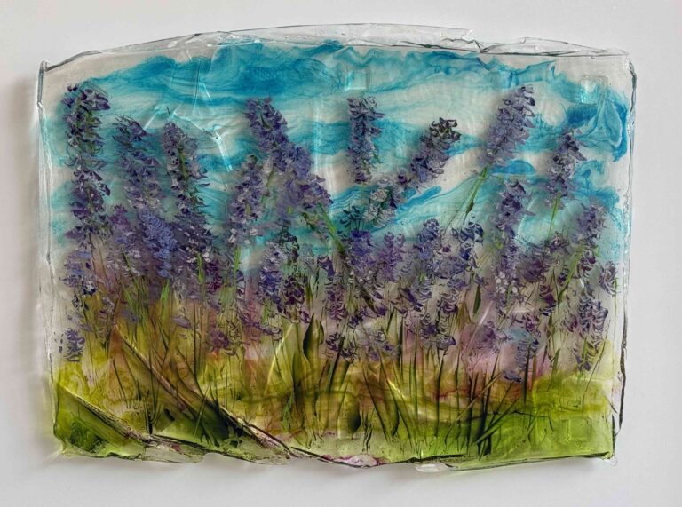 Lavender field - Nela Navarrine 16_x20_