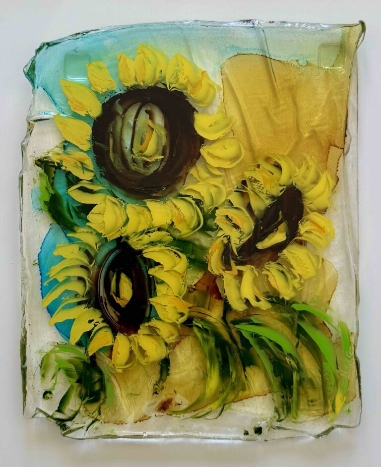 Sunflower friends - Nela Navarrine 14_x11_