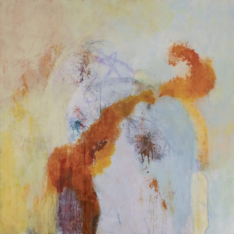 Light My Fire ©Mark Witzling - Oil, Graphite, Cold Wax - 30"x30" - $1200