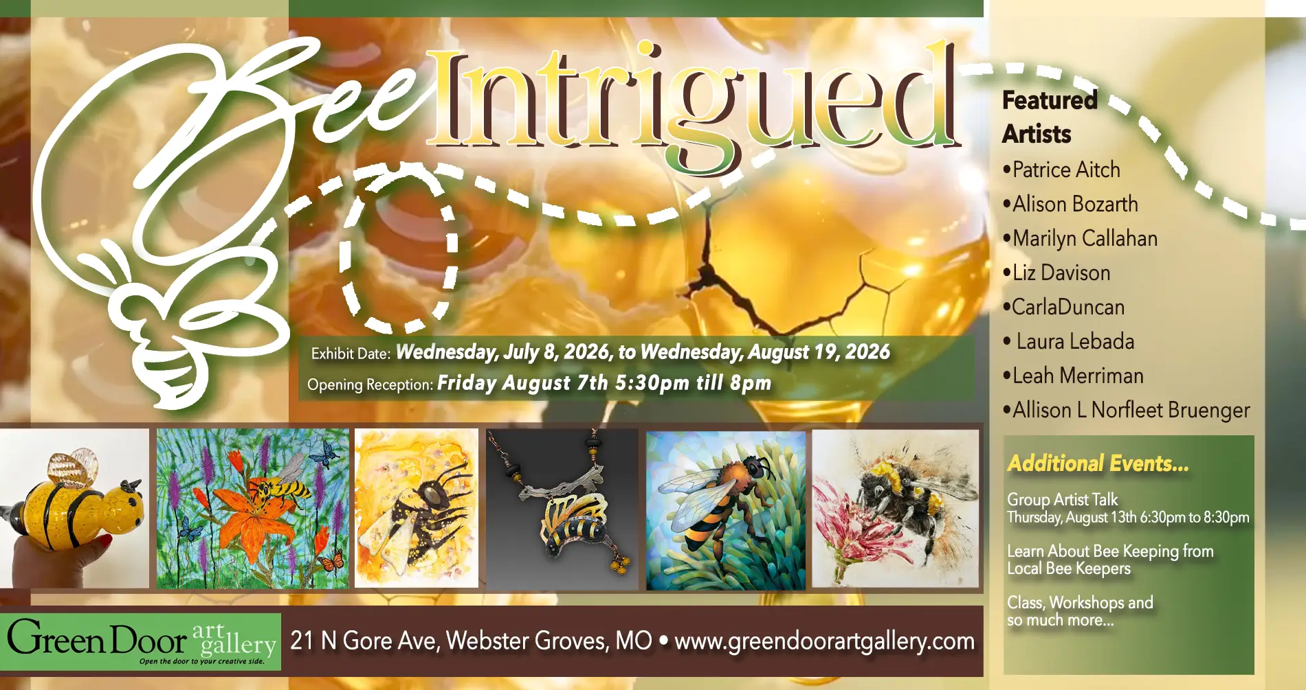 "Bee Intrigued" Artist Talk