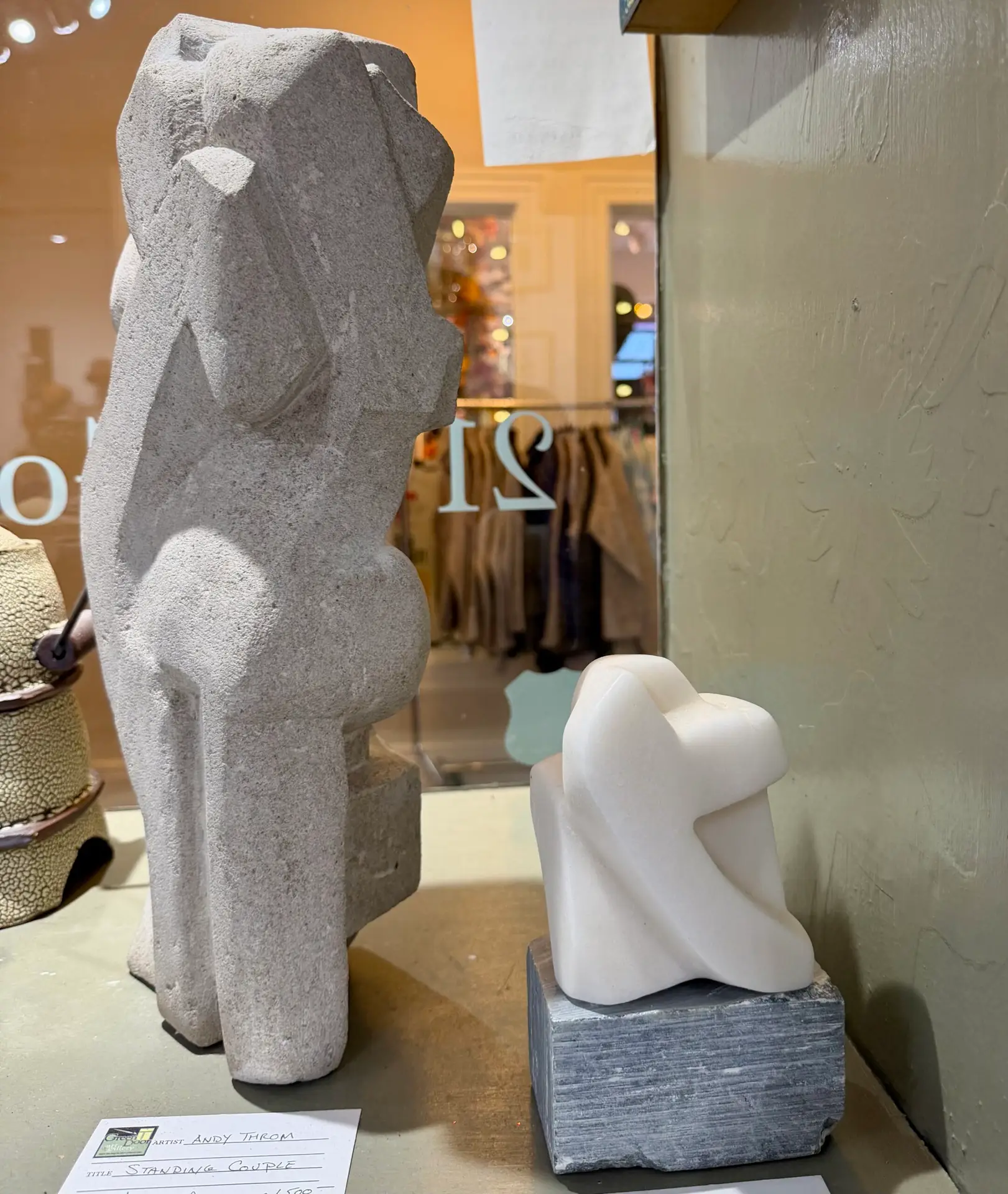 Sculpture by Andrew Throm