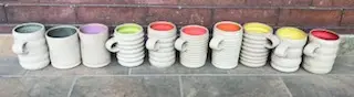 Handcrafted pottery by Sandra Zak